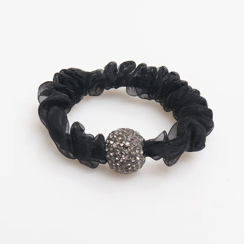 💜Elegant Rhinestone Mesh Hair 💜Ties Buy one get one free