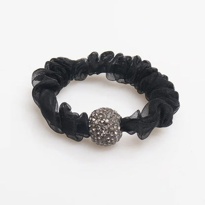 💜Elegant Rhinestone Mesh Hair 💜Ties Buy one get one free