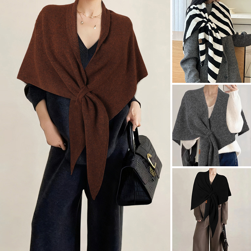 🎁Last Day 50% OFF 🔥Women's Solid Color Shawl for All Seasons
