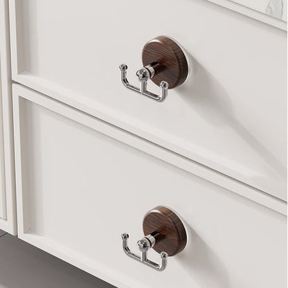 ✨Buy 1 Get 2 Free✨Multi-Functional Wood Grain Suction Cup Hook
