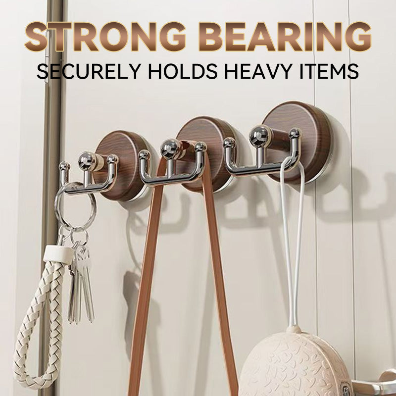 ✨Buy 1 Get 2 Free✨Multi-Functional Wood Grain Suction Cup Hook