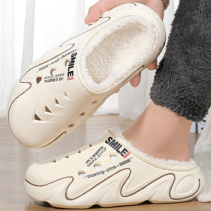 Men's Plush-Lined Warm Clog