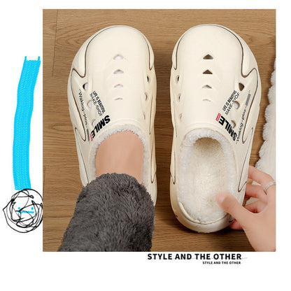 Men's Plush-Lined Warm Clog