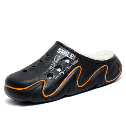 Men's Plush-Lined Warm Clog