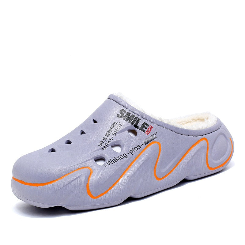 Men's Plush-Lined Warm Clog