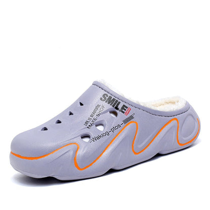 Men's Plush-Lined Warm Clog