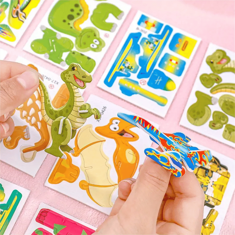 2025 Educational 3D Cartoon Puzzle