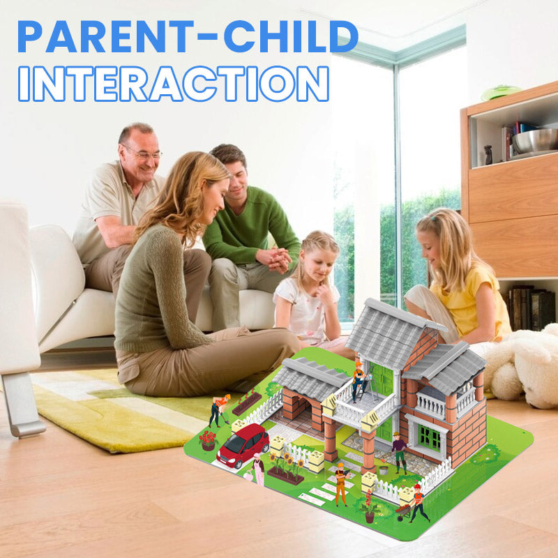 214 PCS DIY Simulation Building Toy Set for Kids