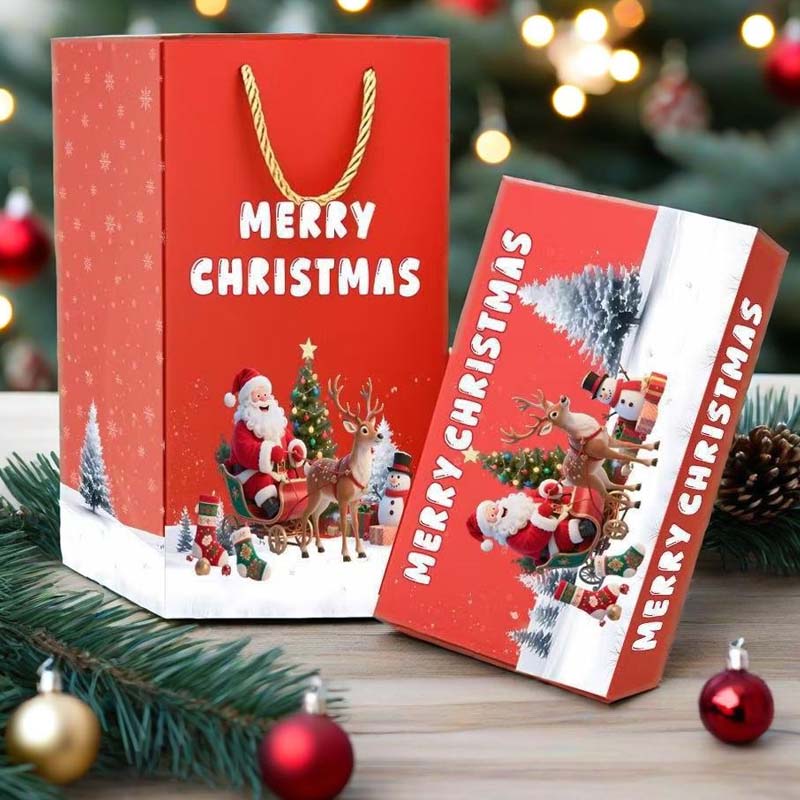 🔥 Start preparing now-Up to 50% OFF 🎅🎄 Unique Folding Bouncing Christmas Gift Box