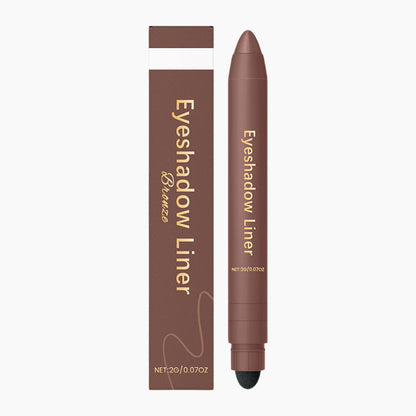2-In-1 Eyeshadow Liner with Blending Brush
