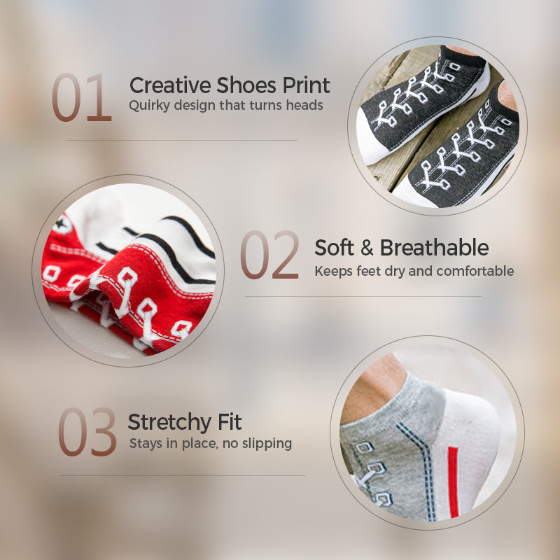 Creative Ankle Socks for Men & Women
