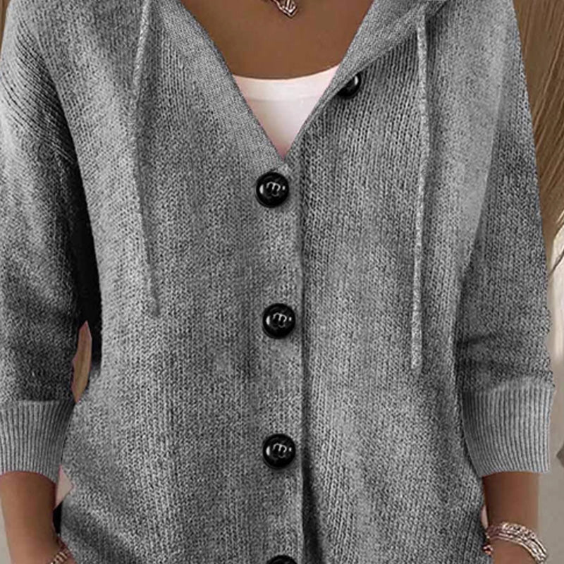 💖LAST DAY PROMOTION - 50%OFF 💖Women’s Solid Color Long Sleeve Cardigan