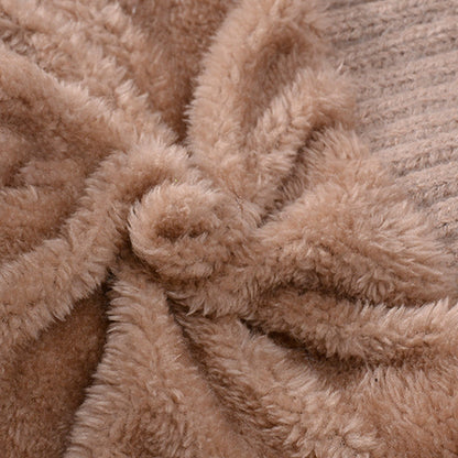 🔥New arrivals offer-Stylish Chunky Winter Knit Hat - With Warm Face Cover and Scarf