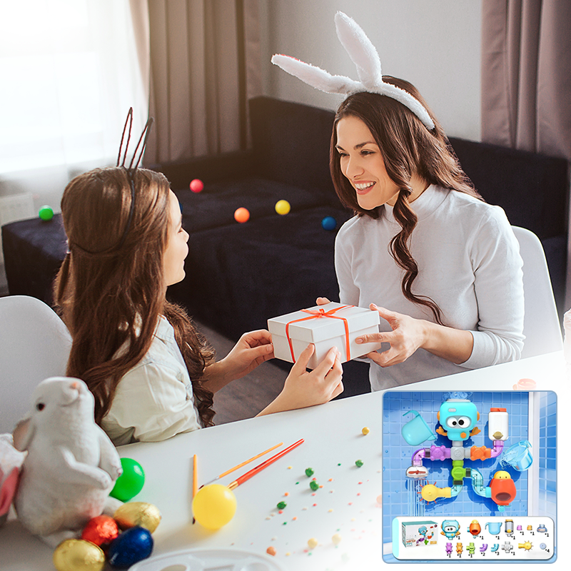 Waterworks Pipe Bath Toy Set for Kids