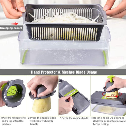 🔥2026 Kitchen Tool No. 1🏆Multi-purpose vegetable cutter