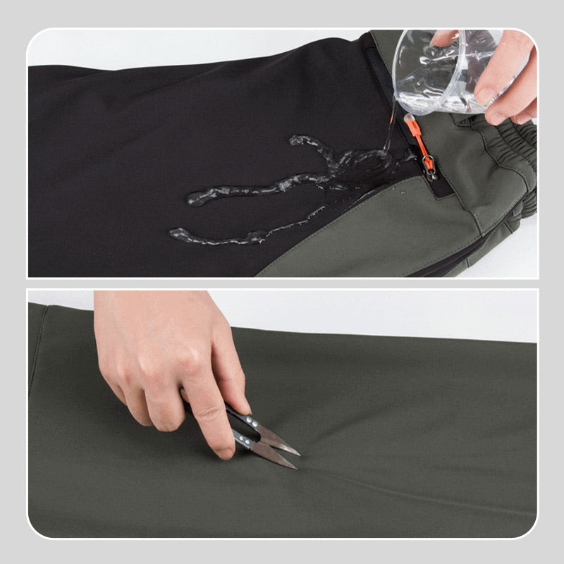 🍂Windproof Waterproof Warm Elastic Waist Hiking Pants🔥Waterproof and insulated