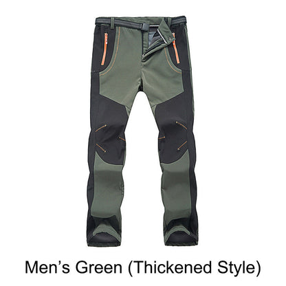 🍂Windproof Waterproof Warm Elastic Waist Hiking Pants🔥Waterproof and insulated