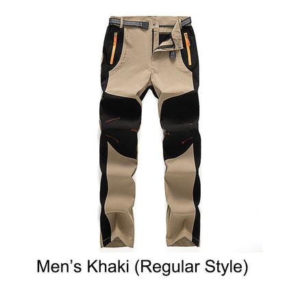 🍂Windproof Waterproof Warm Elastic Waist Hiking Pants🔥Waterproof and insulated
