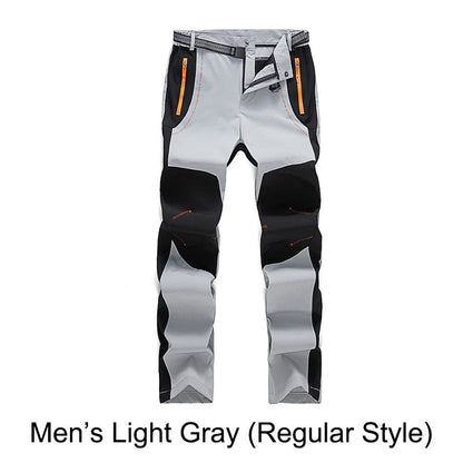 🍂Windproof Waterproof Warm Elastic Waist Hiking Pants🔥Waterproof and insulated