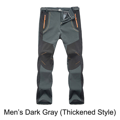 🍂Windproof Waterproof Warm Elastic Waist Hiking Pants🔥Waterproof and insulated