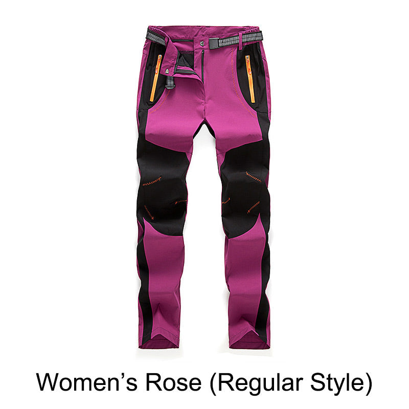 🍂Windproof Waterproof Warm Elastic Waist Hiking Pants🔥Waterproof and insulated