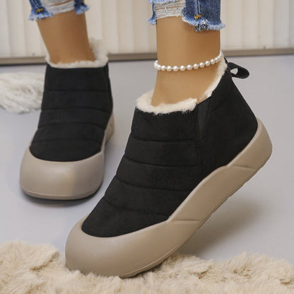 Waterproof Soft-Sole Cotton Winter Boots