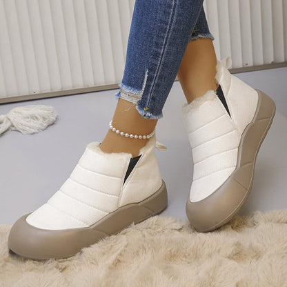Waterproof Soft-Sole Cotton Winter Boots