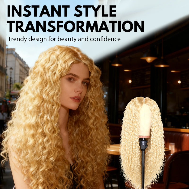 Women's Curly Long Wigs