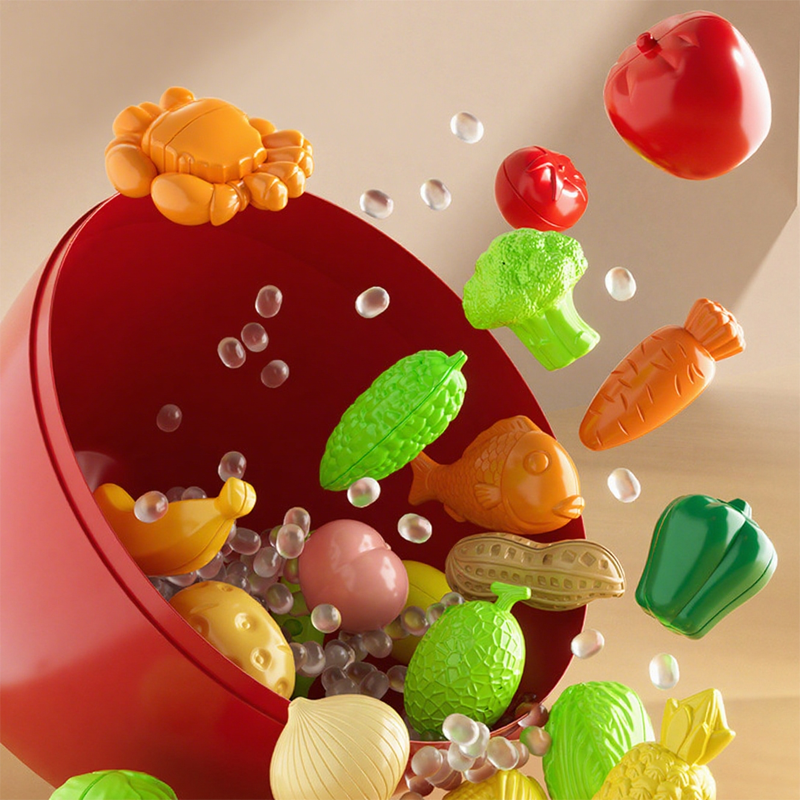 Pretend Cutting Play Food Toys for Kids