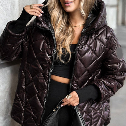 Beat the Chill: The Ultimate Winter Essential | Quilted Cotton Jacket with Hood