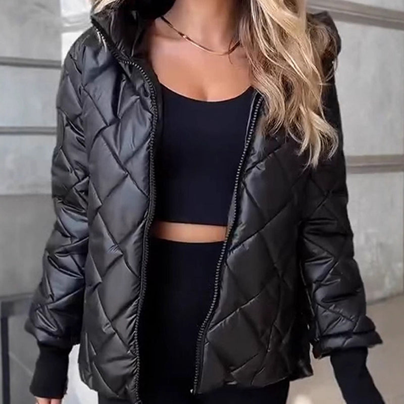 Beat the Chill: The Ultimate Winter Essential | Quilted Cotton Jacket with Hood