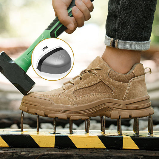 🏷️Industrial-Grade Safety Shoes | Anti-Slip • Anti-Puncture • Heat-Resistant