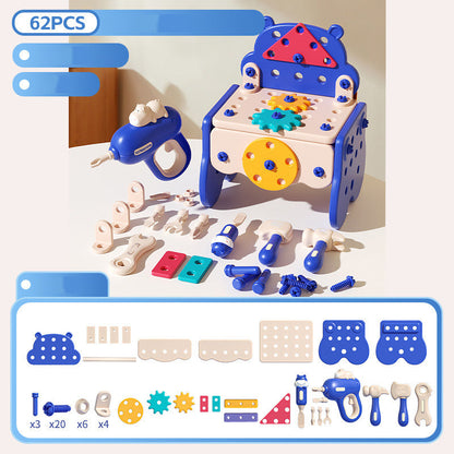 60-Piece Kids Pretend Repair Tool Set