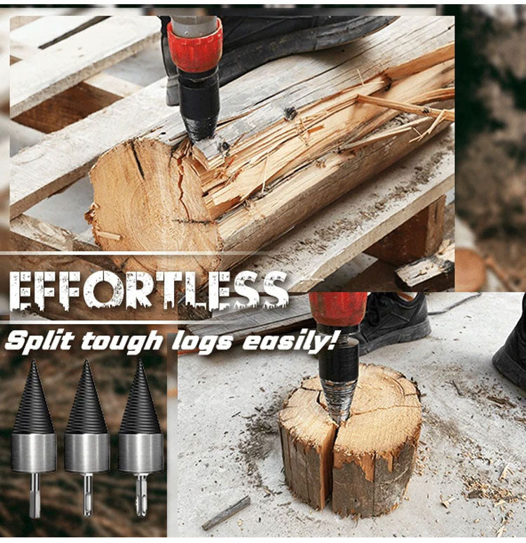 🎁Hot Sale 50% OFF⏳Hex Shank Firewood Drill Bit🪓😮