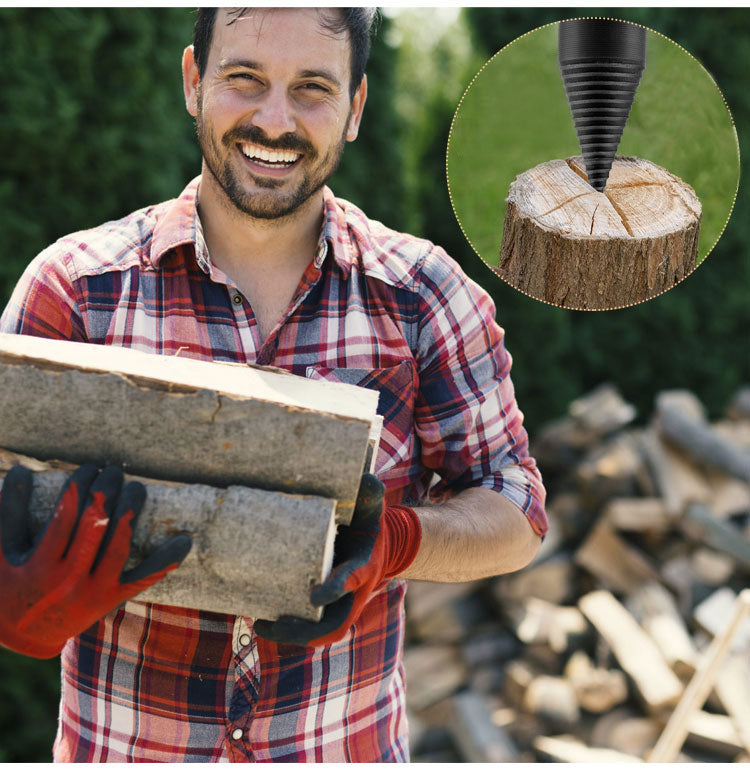 🎁Hot Sale 50% OFF⏳Hex Shank Firewood Drill Bit🪓😮