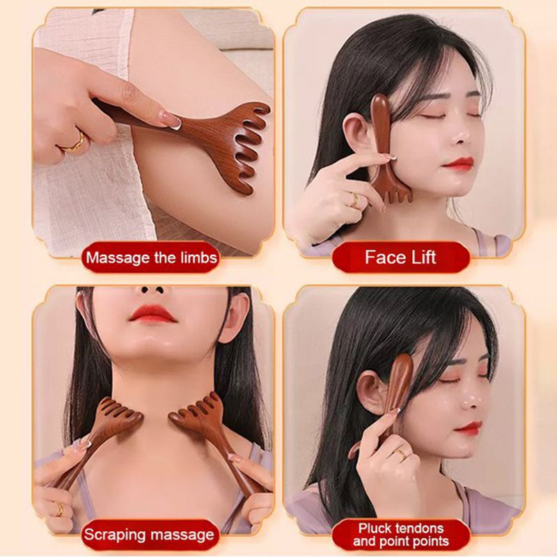 ✨Buy 1 Get 2 Free✨Six-claw Meridian Massage Comb