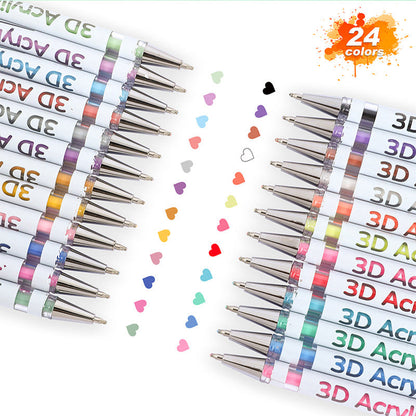 🎄 50% OFF! ✨ MULTI-COLOR GEL PEN SET - 12 Vibrant Colors for Writing & Drawing, Smooth Ink Flow, Perfect for School, Office, and Art Projects 🎁🖊️