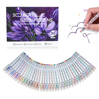🎄 50% OFF! ✨ MULTI-COLOR GEL PEN SET - 12 Vibrant Colors for Writing & Drawing, Smooth Ink Flow, Perfect for School, Office, and Art Projects 🎁🖊️