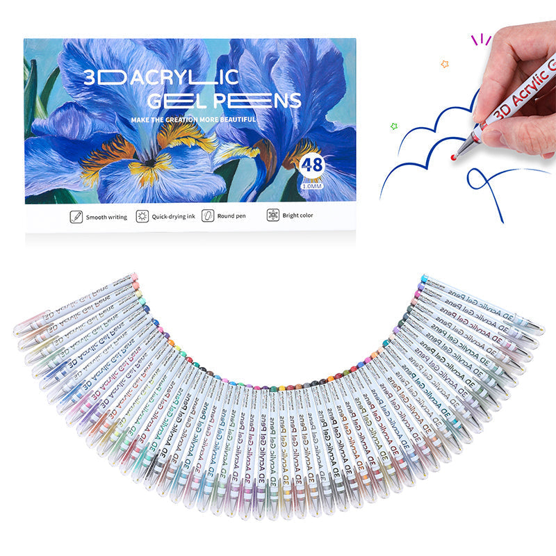 🎄 50% OFF! ✨ MULTI-COLOR GEL PEN SET - 12 Vibrant Colors for Writing & Drawing, Smooth Ink Flow, Perfect for School, Office, and Art Projects 🎁🖊️