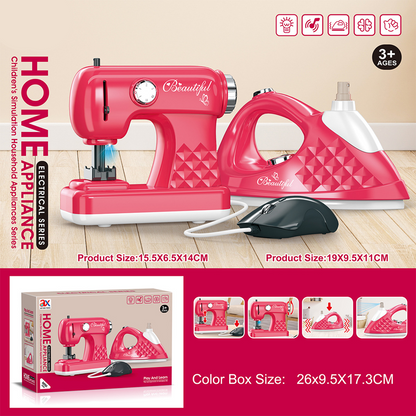 🎁Xmas SALE 50% Off🧑‍🍳✨[Kids Kitchen Playset with Lights & Sounds]✨ - Interactive Appliance Set with Realistic Features, Safe & Durable!🚀