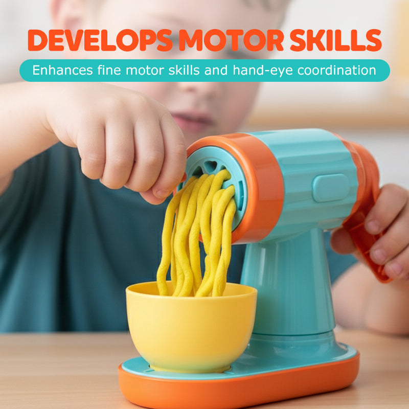 🎉Xmas Hot Sale 50%OFF🎄🎁Kids Clay Noodle Maker Playset
