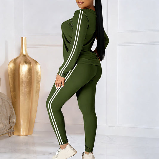🔥Limited Time 50% OFF🏃‍♀️Women's 2-Piece Long Sleeve Tracksuit Set