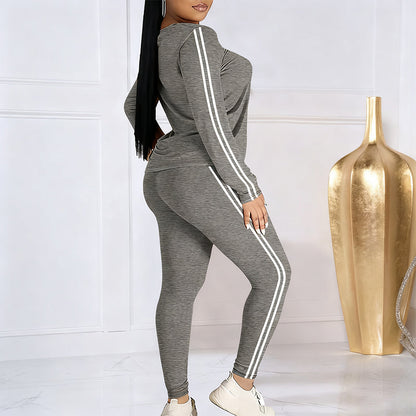 🔥Limited Time 50% OFF🏃‍♀️Women's 2-Piece Long Sleeve Tracksuit Set