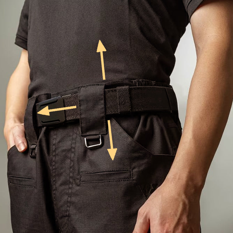 Quick Release Metal Buckle Tactical Belt
