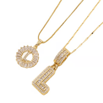 💍 2 Pack✨ Initial Letter Pendant Necklaces-Best Gift for your friends💝