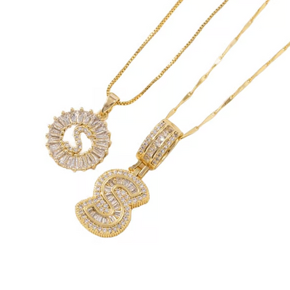 💍 2 Pack✨ Initial Letter Pendant Necklaces-Best Gift for your friends💝