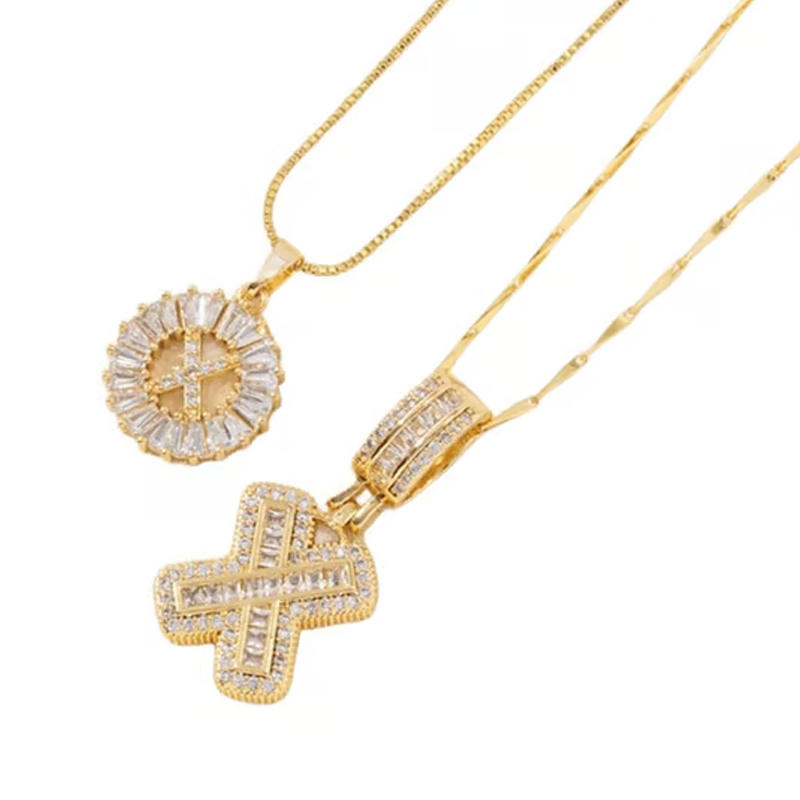 💍 2 Pack✨ Initial Letter Pendant Necklaces-Best Gift for your friends💝