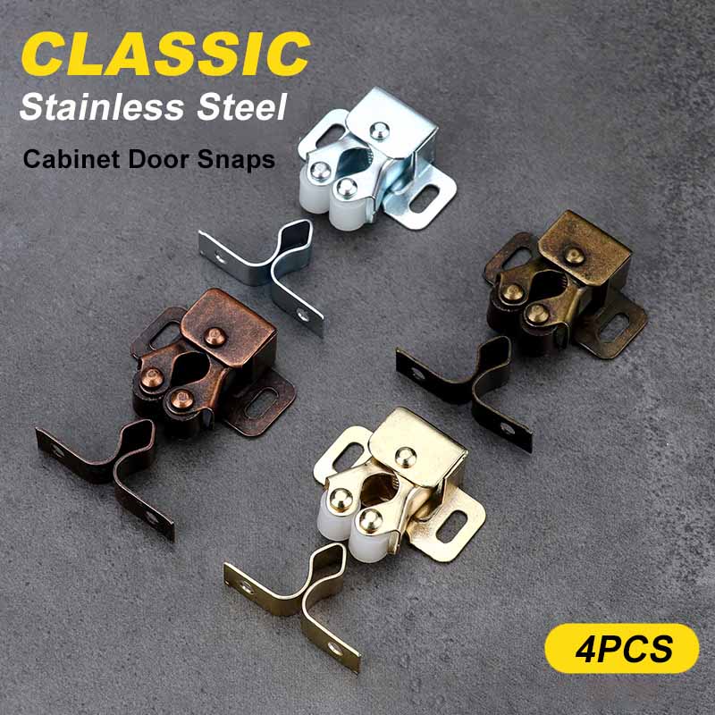 🎉BUY MORE SAVE MORE🎁Classic Cabinet Door Stainless Steel Snaps