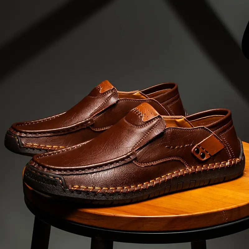 📢📢50%  OFF !! ⏰🔥Breathable calfskin🔥Classic comfortable leather shoes for men
