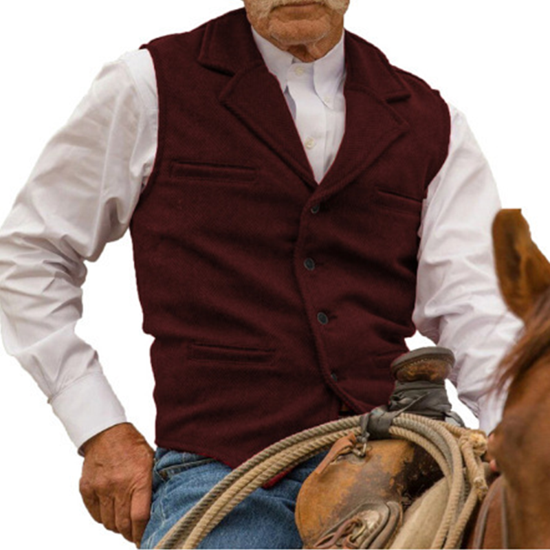 🔖 50% OFF! 🔥 Men's Slim Fit Casual Vest 👕💥